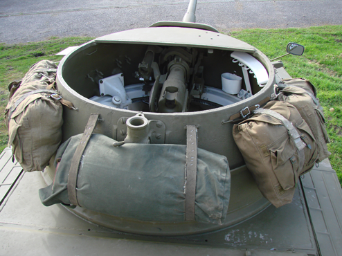 Turret Detail photo M8 Greyhound for HIRE action vehicle prop